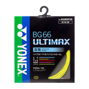 YONEX STRING BG66 ULTIMAX METALLIC WHITE – Vsmash Sports