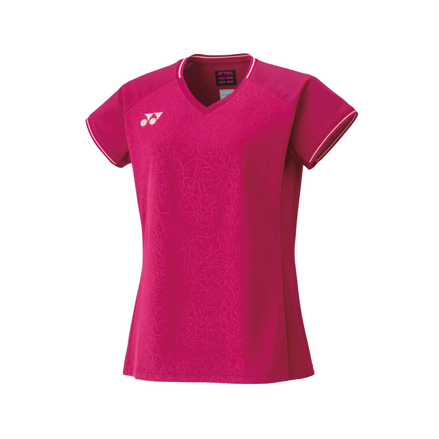 YONEX WOMEN’S CREW NECK SHIRT 20715EX REDDISH ROSE (SLIM FIT) – Vsmash ...